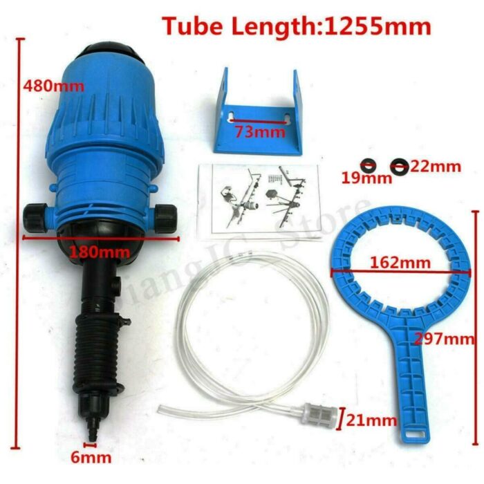 injector with dimensions